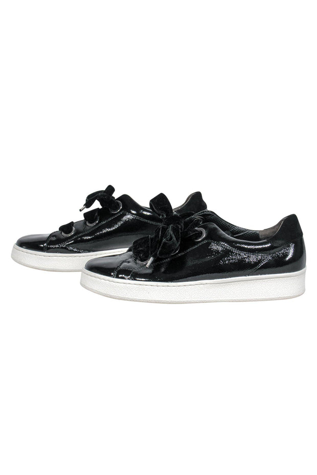 Paul Green Black Sneakers (black/white laces) 5113-03 – Coco Shoes Tasmania